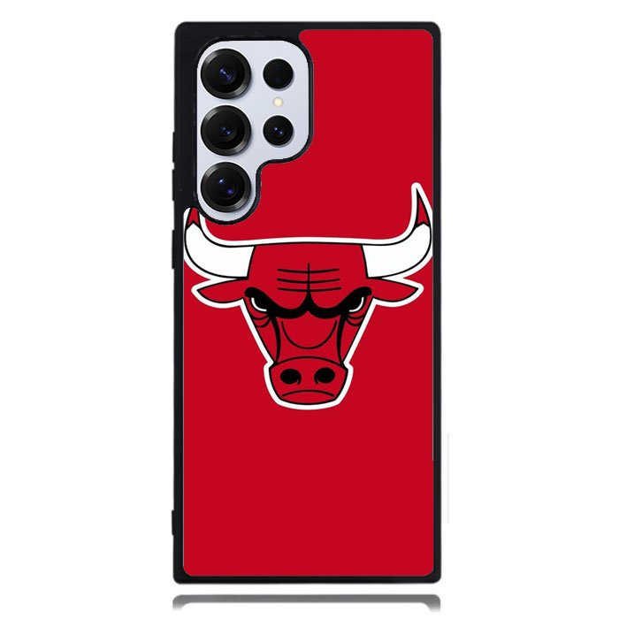 Chicago Bulls Red Logo Samsung Galaxy S24 Ultra Case DC0324