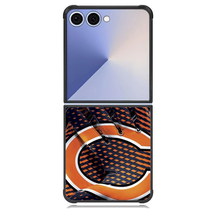Chicago Bears Nfl Logo In The Hand Samsung Galaxy Z Flip 7 Case DC0315