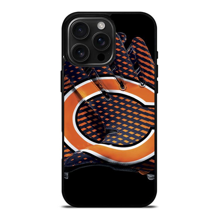 Chicago Bears Nfl Logo In The Hand iPhone 16 Pro Case DC0315