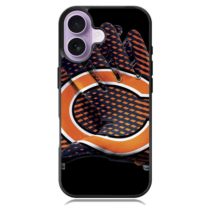 Chicago Bears Nfl Logo In The Hand iPhone 16 Plus Case DC0315