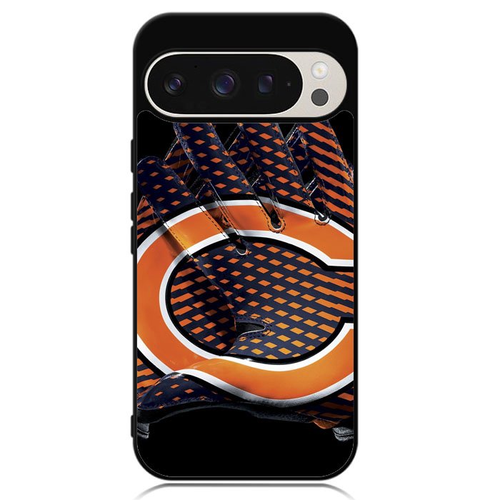 Chicago Bears Nfl Logo In The Hand Google Pixel 9 Pro XL Case DC0315
