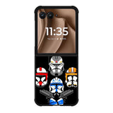 Clone Wars x Queen Motorola Moto RAZR Plus 2025 Case