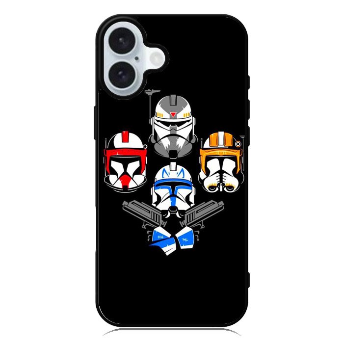 Clone Wars x Queen iPhone 16 Plus Case