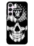 Skull Oakland Raiders Samsung Galaxy A55 5G Case
