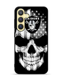 Skull Oakland Raiders Samsung Galaxy S24 Plus 5G , Samsung Galaxy S24+ 5G Case