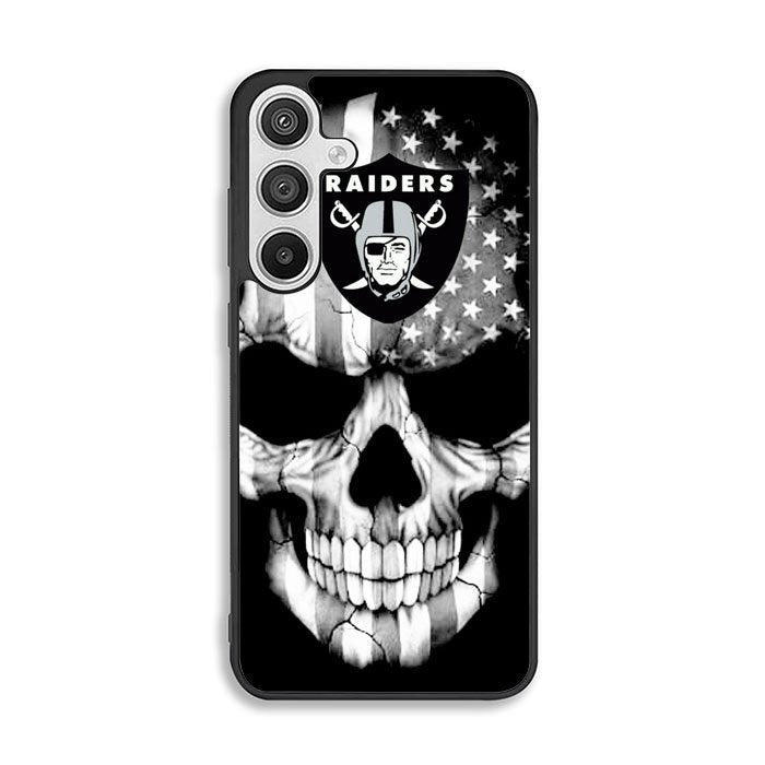 Skull Oakland Raiders Samsung Galaxy A26 Case DC3913