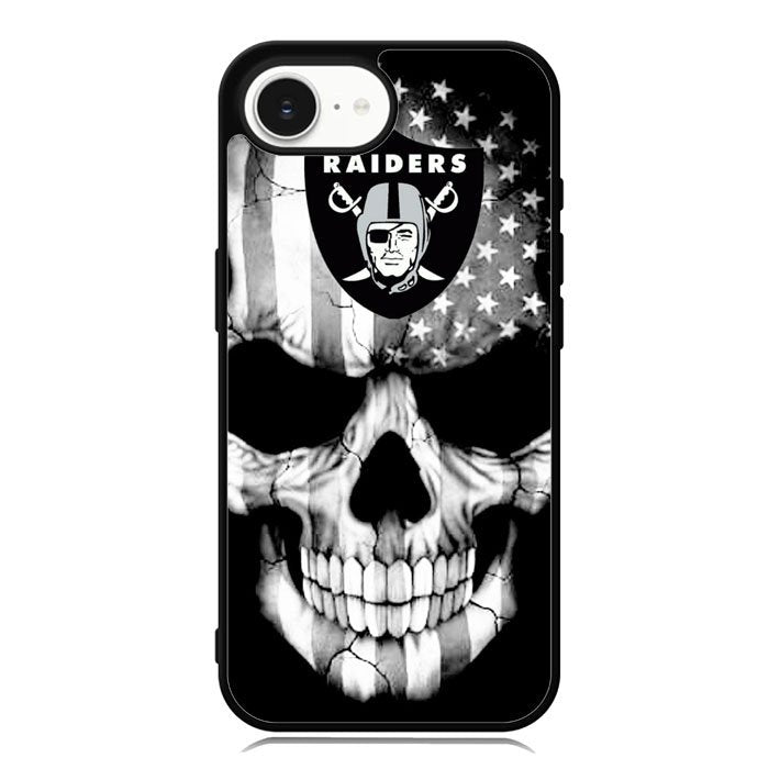 Skull Oakland Raiders iPhone 16e Case DC1676