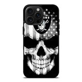 Skull Oakland Raiders iPhone 16 Pro Max Case DC1676