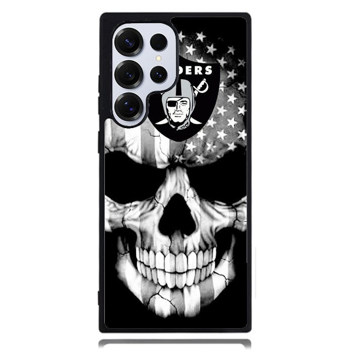 Skull Oakland Raiders Samsung Galaxy S25 Ultra Case DC1676