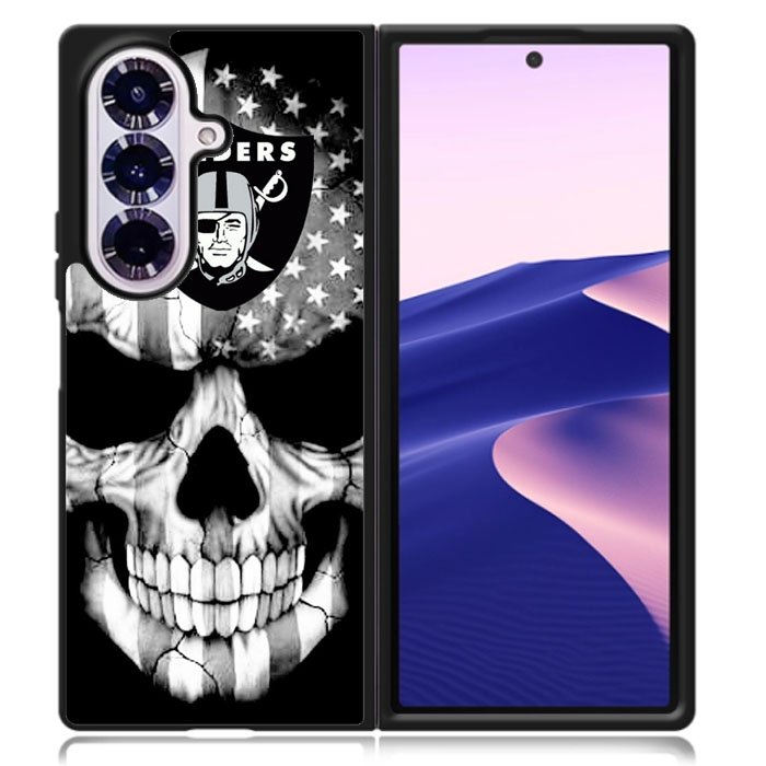 Skull Oakland Raiders Samsung Galaxy Z Fold 7 Case DC1676