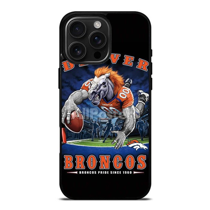 Denver Broncos Pride Since 1960 iPhone 16 Pro Max Case DC0499