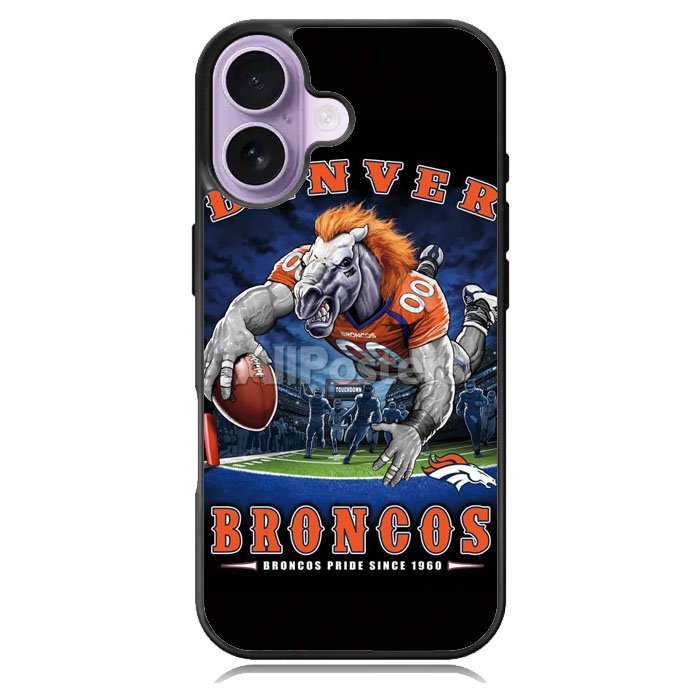 Denver Broncos Pride Since 1960 iPhone 16 Plus Case DC0499