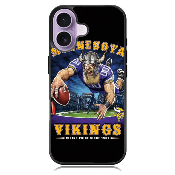 Minnesota Vikings Pride Since 1961 iPhone 16 Case DC1190