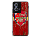 Arsenal Logo In The Wood Motorola Moto Edge 2024 Case DC5562