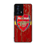 Arsenal Logo In The Wood Motorola Moto G Power 5G 2024 Case DC4329