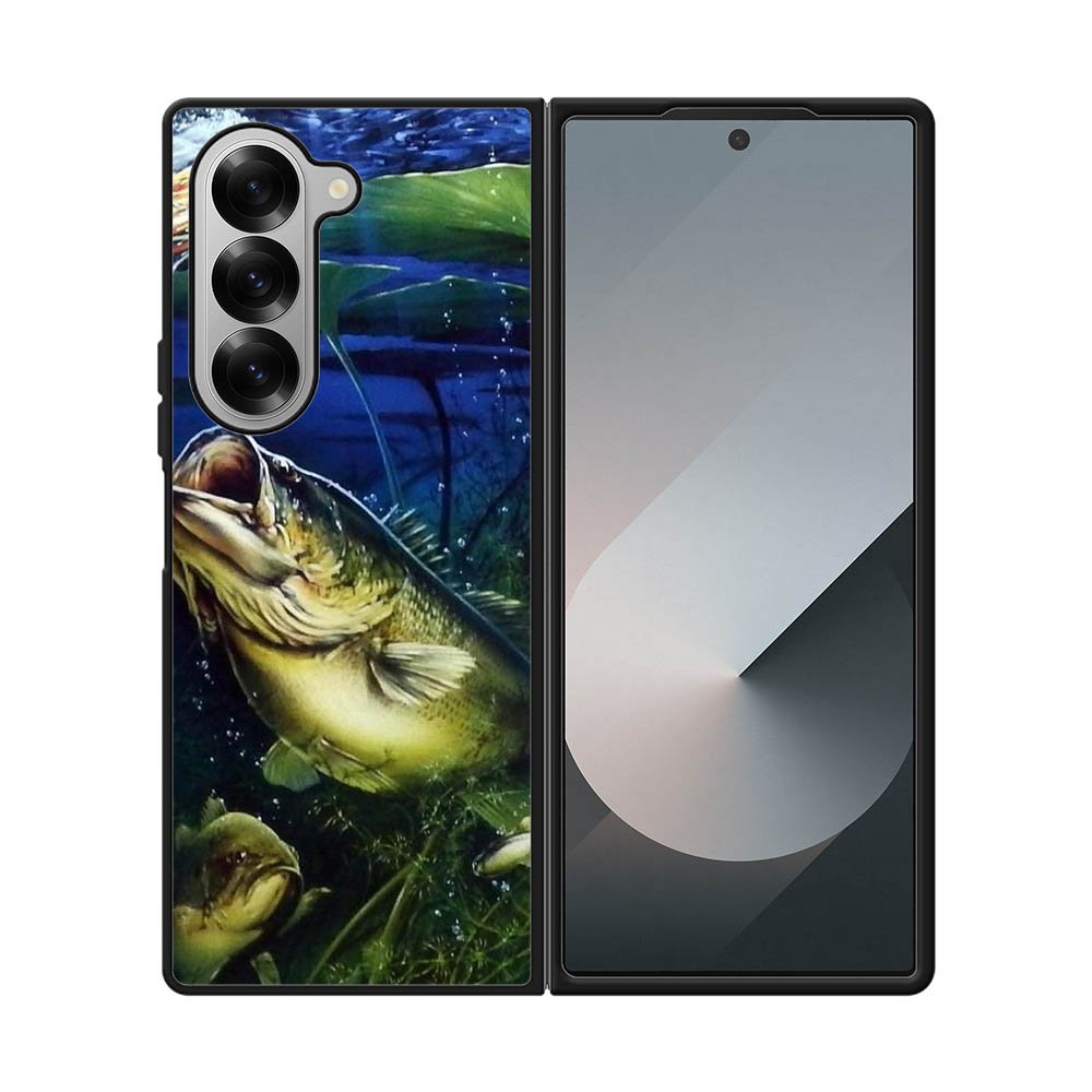 Bass Fishing Largemouth Fish Samsung Galaxy Z Fold 7 5G Case