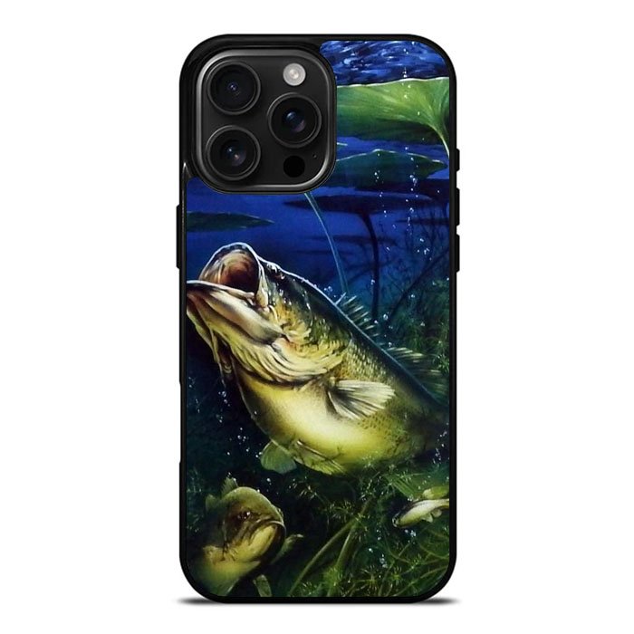 Bass Fishing Largemouth Fish iPhone 16 Pro Case DC0149