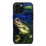 Bass Fishing Largemouth Fish iPhone 16 Pro Max Case DC0149