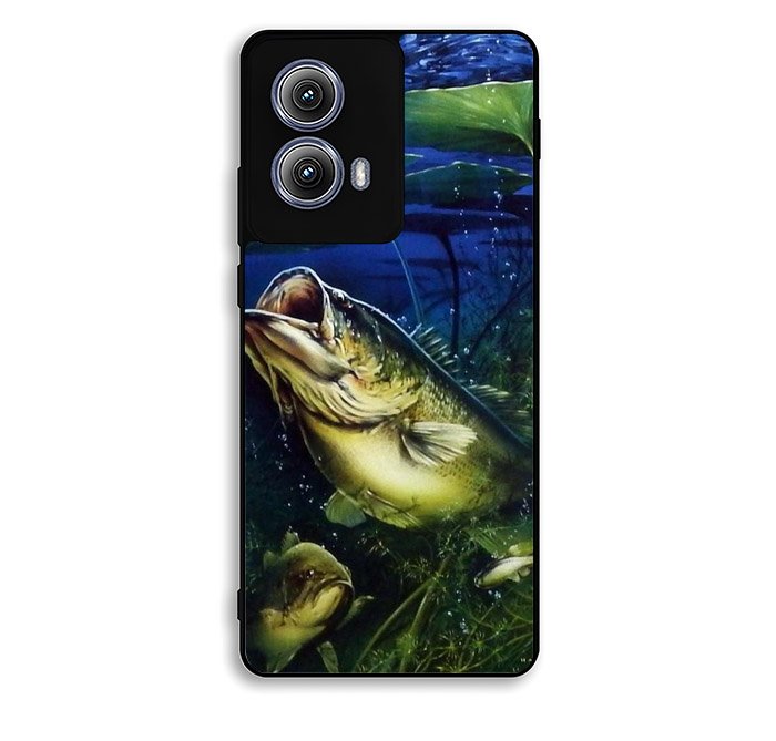 Bass Fishing Largemouth Fish Motorola Moto Edge 2024 Case DC5286