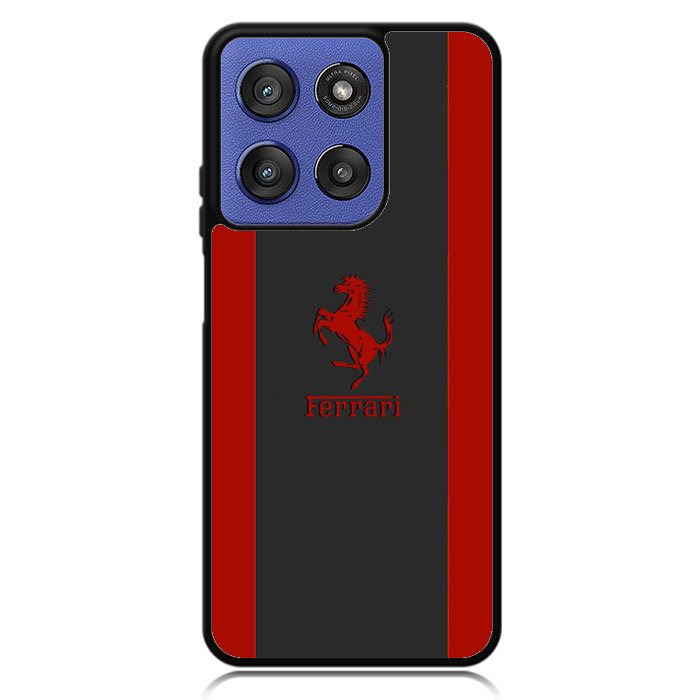 Ferrari Red Logo Motorola Moto G Stylus 5G 2025 DC0636