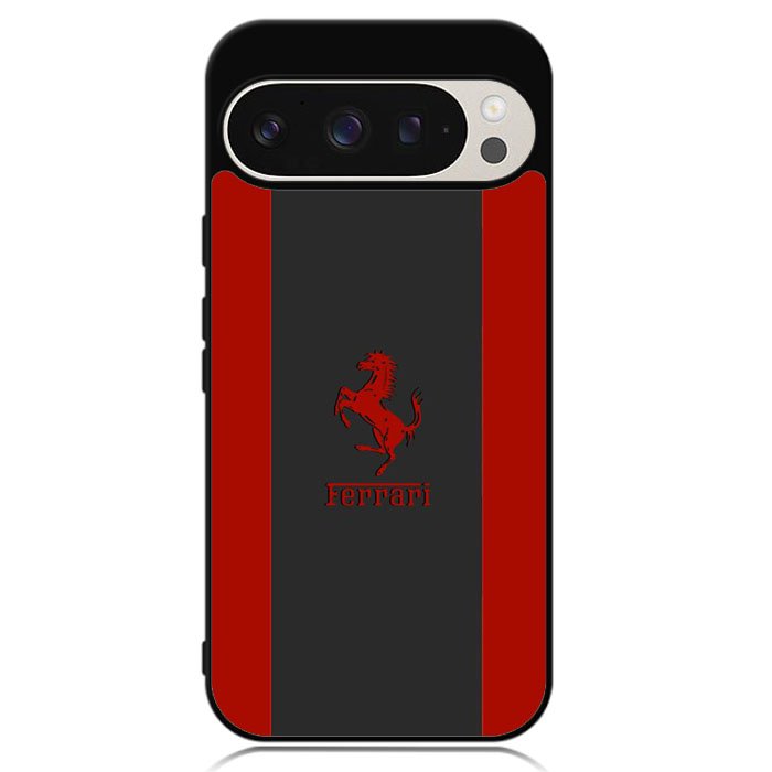 Ferrari Red Logo Google Pixel 9 | Google Pixel 9 Pro Case DC0636