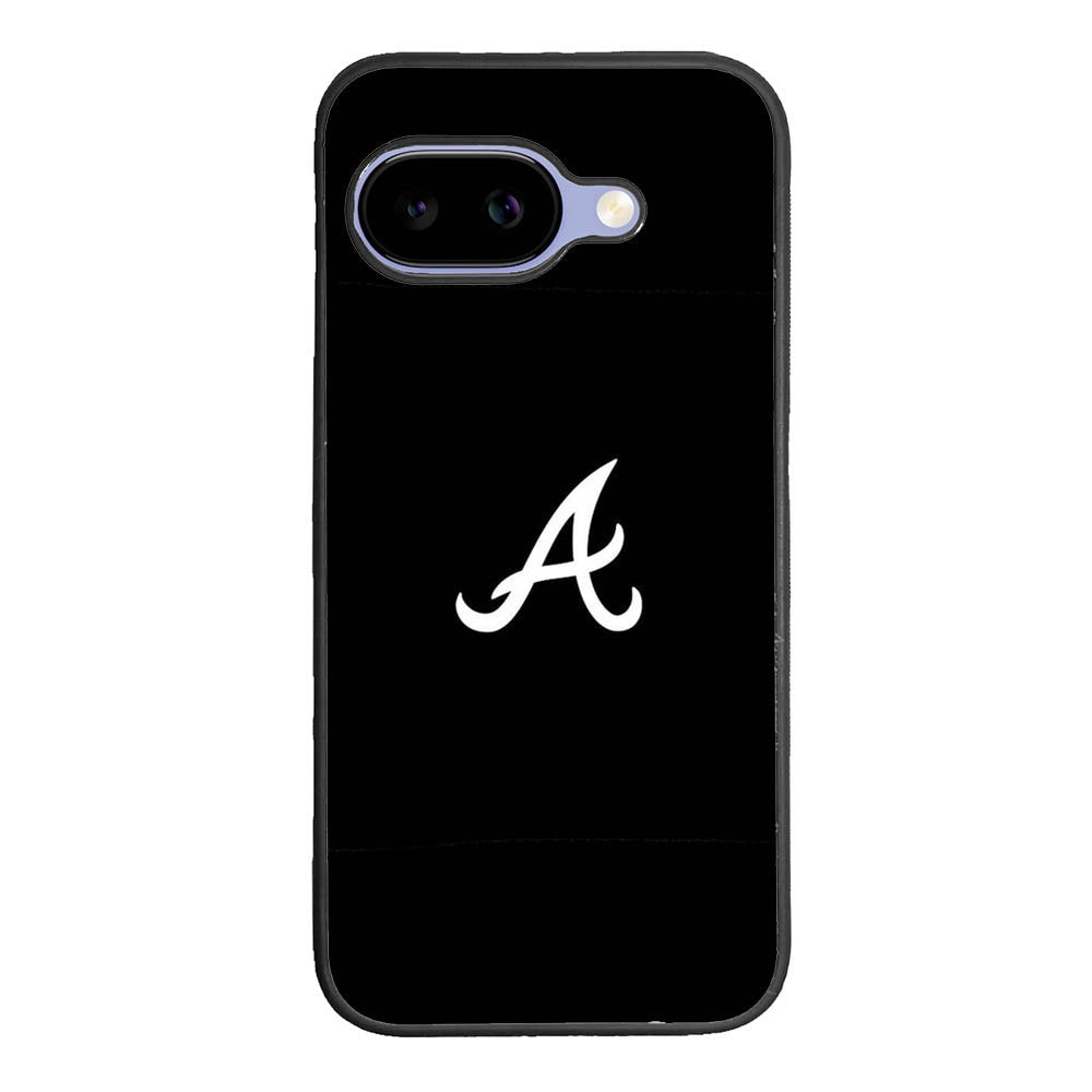 Atlanta braves logo black Google Pixel 10A Case