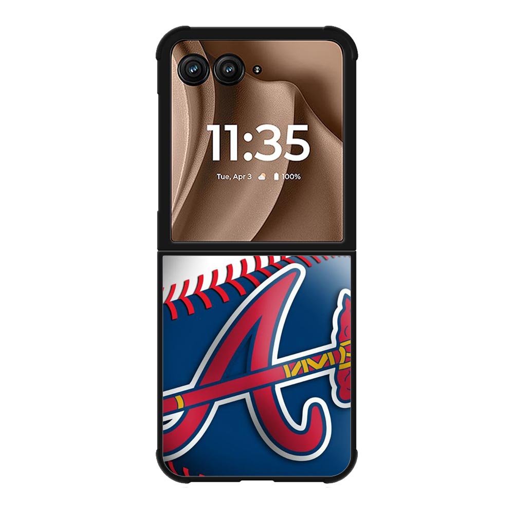atlanta braves new logo Motorola Moto RAZR Plus 2025 Case