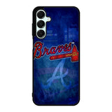 Atlanta braves wallpaper Samsung Galaxy A16 Case DC2382