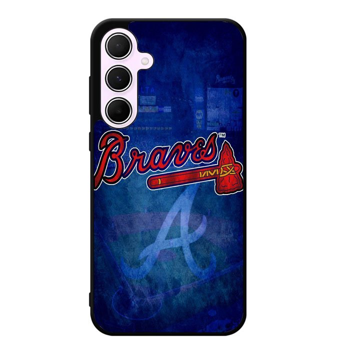 Atlanta Braves Wallpaper Samsung Galaxy A35 5G Case DC0105