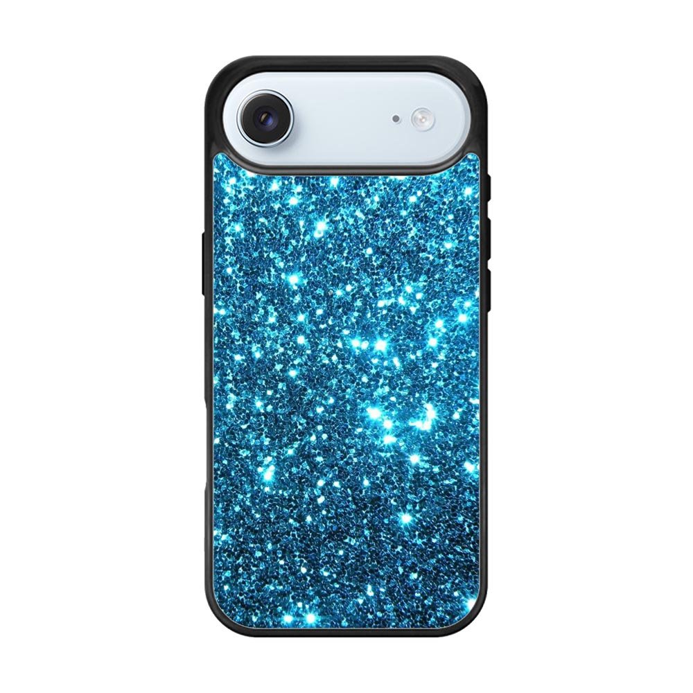 Blue bling sparkling sparkles iPhone Air Case