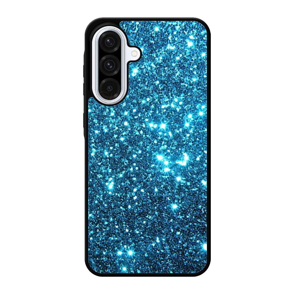 Blue bling sparkling sparkles Samsung Galaxy A56 Case DC0503