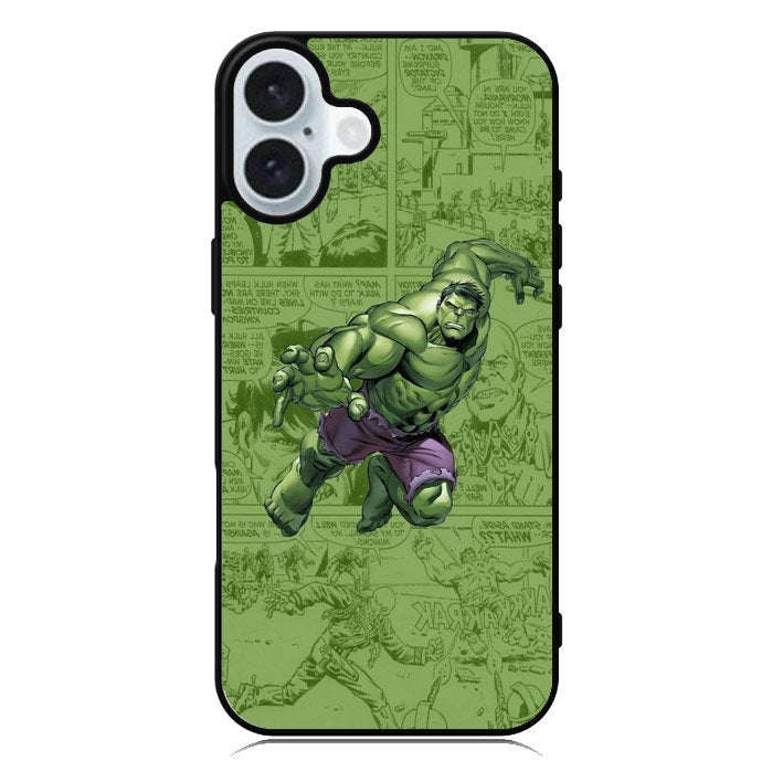 Hulk Comic iPhone 16 Case