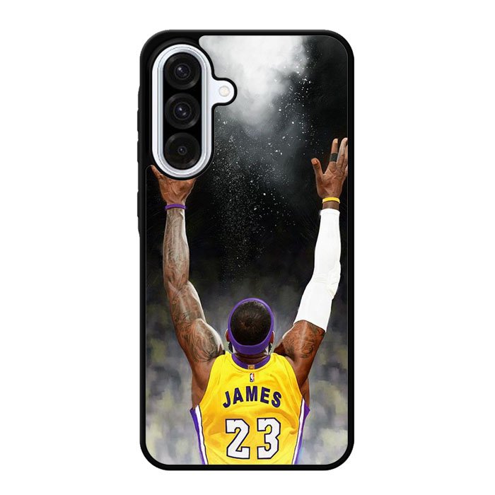 Lebron James Powder Lakers Samsung Galaxy A36 Case DC1012