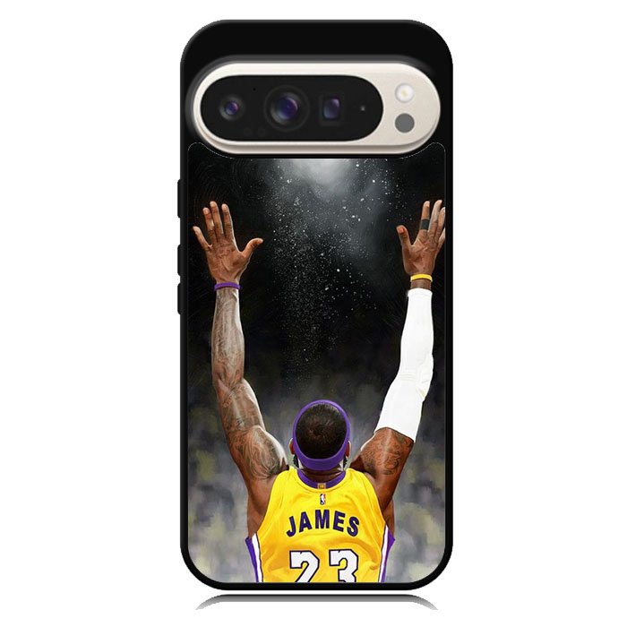 Lebron James Powder Lakers Google Pixel 10 | Google Pixel 10 Pro Case DC1012