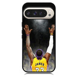 Lebron James Powder Lakers Google Pixel 10 | Google Pixel 10 Pro Case DC1012