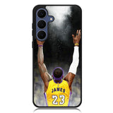 Lebron James Powder Lakers Samsung Galaxy S23 Plus , Samsung Galaxy S23+ Case DC1012