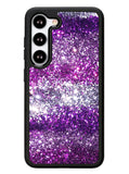 Pink Purple Silver Bling Sparkling Sparkles Samsung Galaxy S23 5G Case