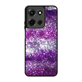 Pink Purple Silver Bling Sparkling Sparkles Motorola Moto G 5G 2025 Case DC2540