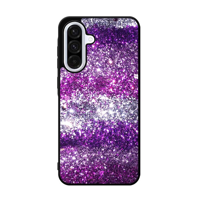 Pink Purple Silver Bling Sparkling Sparkles Samsung Galaxy A36 Case DC0541