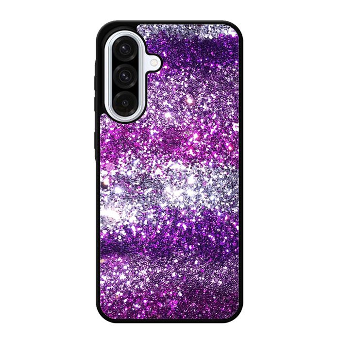 Pink Purple Silver Bling Sparkling Sparkles Samsung Galaxy A56 Case DC1437