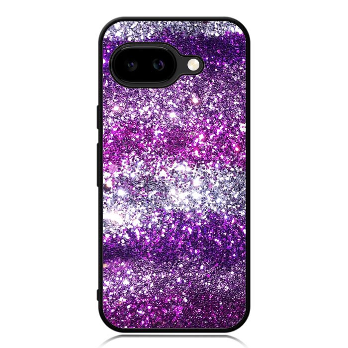 Pink Purple Silver Bling Sparkling Sparkles Google Pixel 9A Case DC1437