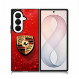 Porsche Logo Automobil Holding Se Samsung Galaxy Z Fold 8 Ultra Case DC1504