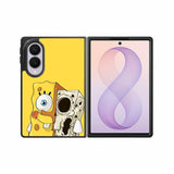 Spongebob Cartoon Skeletoon Samsung Galaxy Z Fold 8 Case DC1716