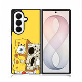 Spongebob Cartoon Skeletoon Samsung Galaxy Z Fold 8 Ultra Case DC1716