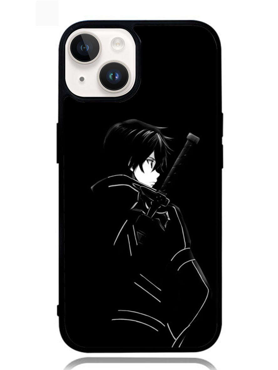 Sword Art Online Kirito Silouete Anime Lovers iPhone 14 Case BLN7060
