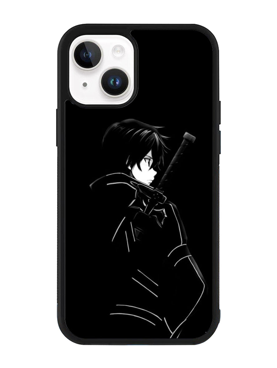 Sword Art Online Kirito Silouete Anime Lovers iPhone 15 Case BLN7821