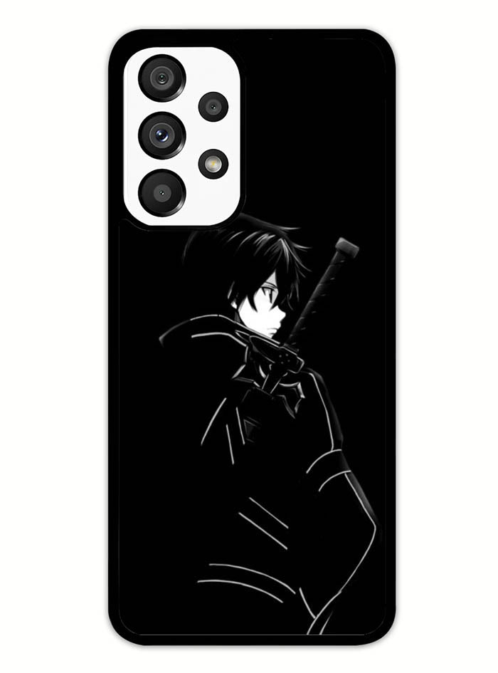 Sword Art Online Kirito Silouete Anime Lovers Samsung Galaxy A53 5G Case