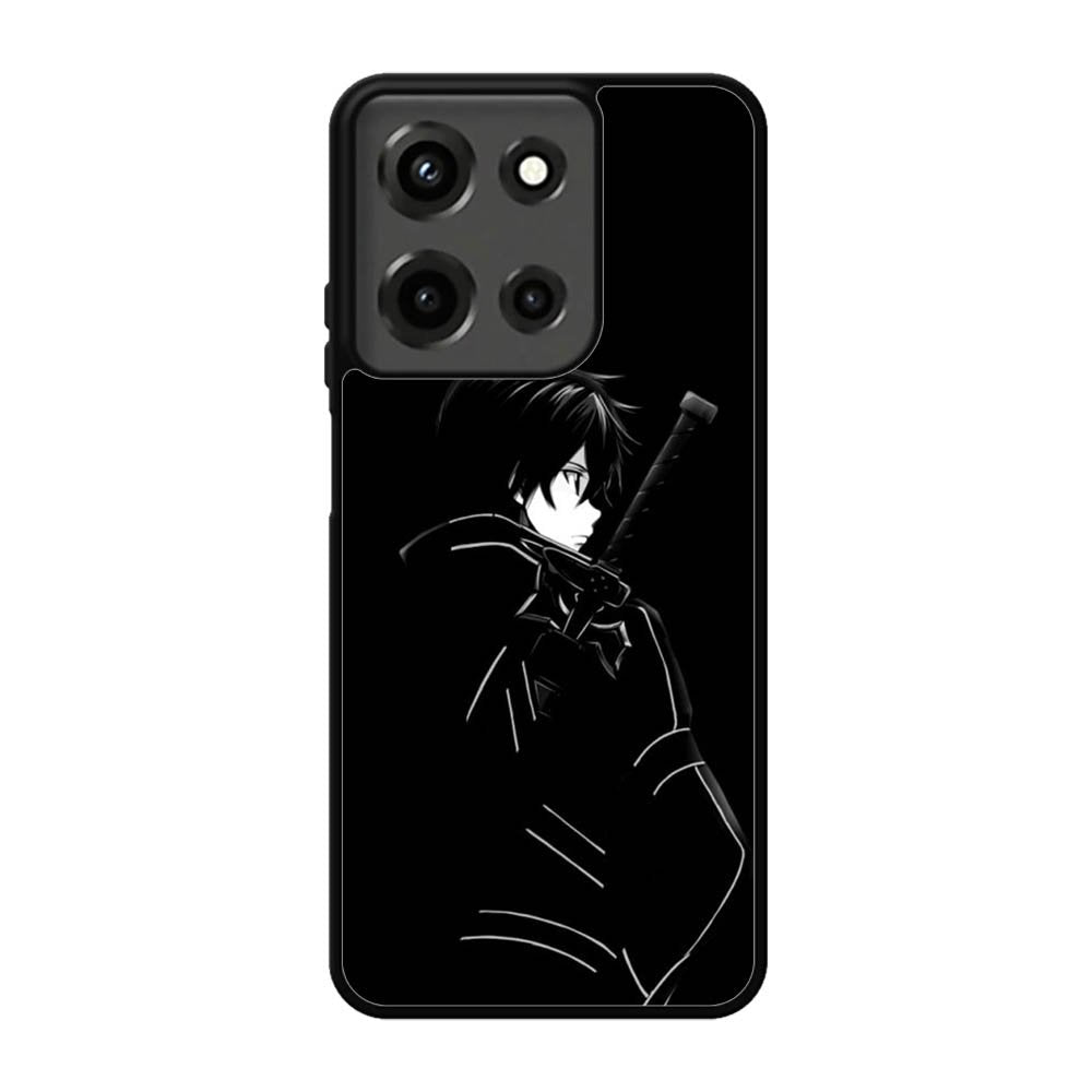 Sword Art Online Kirito Silouete Anime Lovers Motorola Moto G 5G 2025 Case DC5042