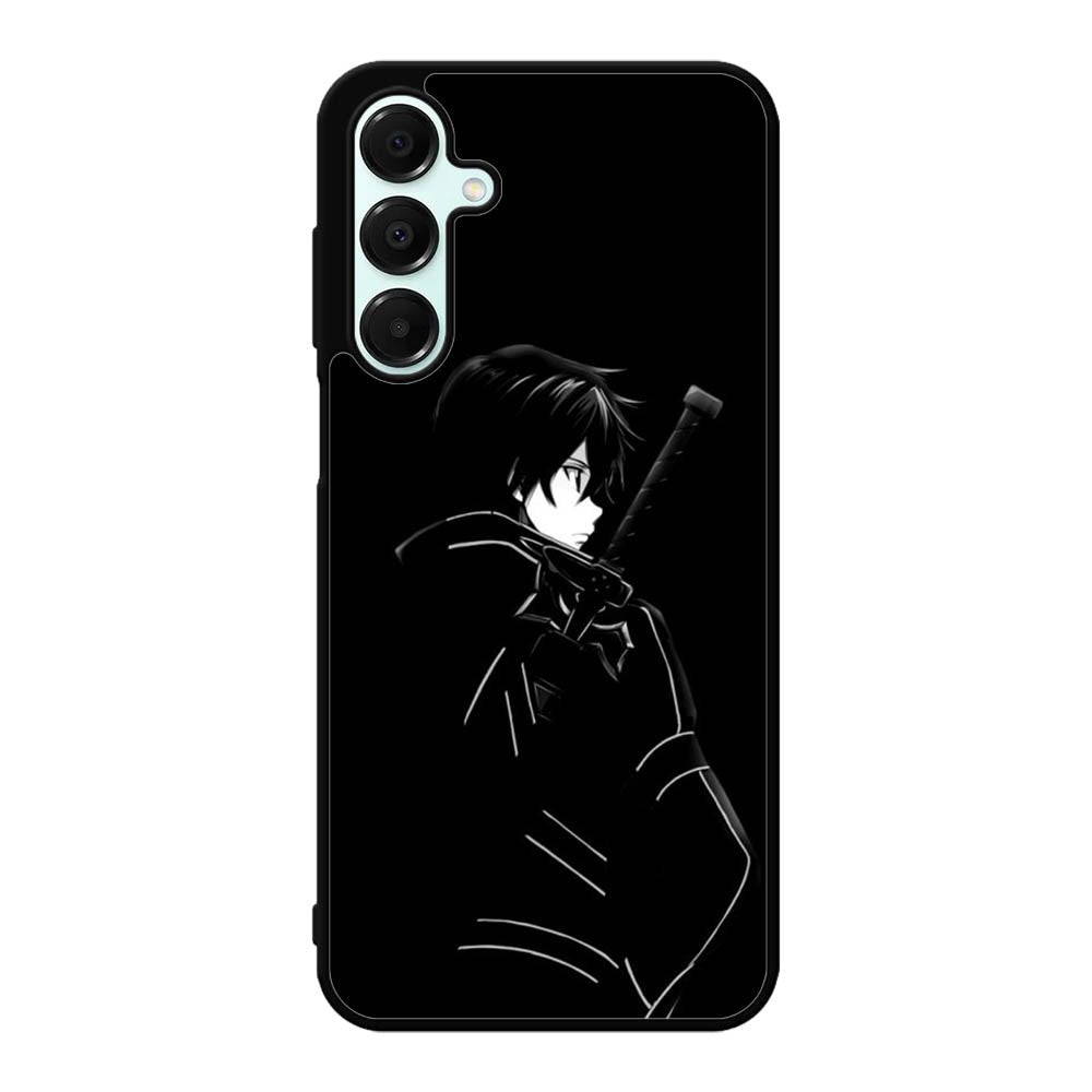 Sword Art Online Kirito Silouete Anime Lovers Samsung Galaxy A16 Case DC3349