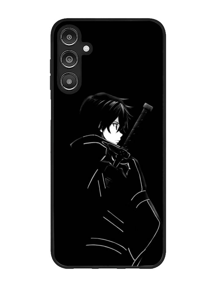 Sword Art Online Kirito Silouete Anime Lovers Samsung Galaxy A14 5G Case